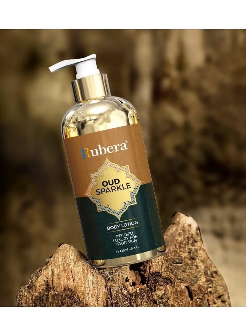 Rubera Oud Sparkle Body Lotion, 430 ml - Image 1